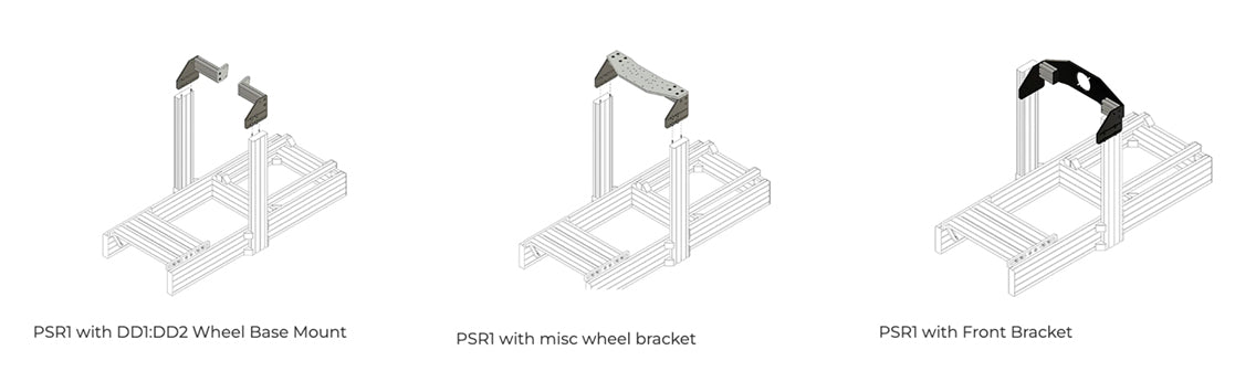 PSR1 Wheel Mounting Options