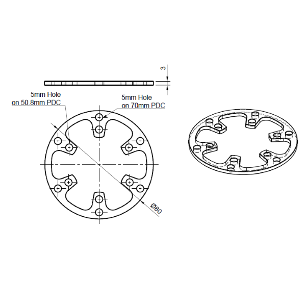 Button Plate Spacer Pack